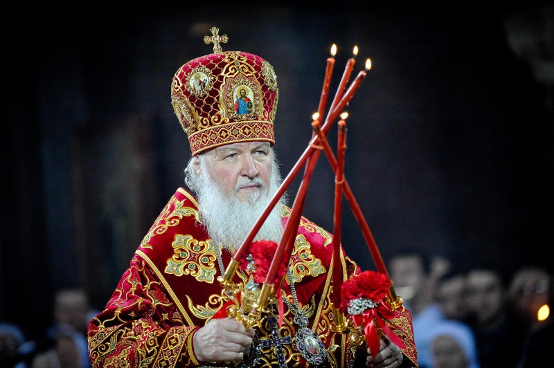Святейший Патриарх Кирилл освятил икону для главного храма Вооруженных сил России