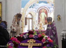 Божественную литургию с епископом Орехово-Зуевским Пантелеимоном сослужил епископ Славонско-Пакрацкий Иоанн