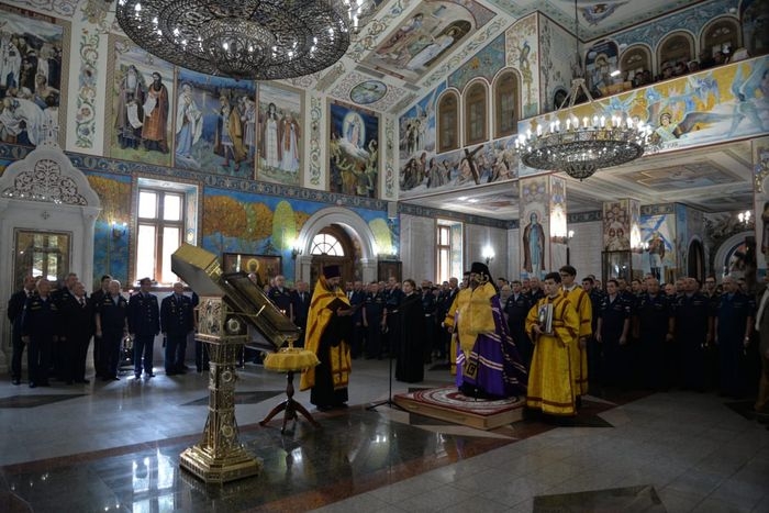 Епископ Клинский Стефан совершил чин освящения иконы святого пророка Божия Илии