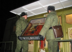 Молебен перед началом сборов командного состава Воздушно-десантных войск в Рязани