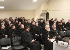 Пастырский семинар, посвященный изучению документа об участии верных в Евхаристии, прошёл в актовом зале Подворья