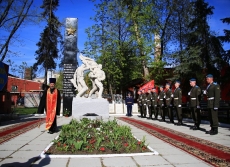 Панихида в память ушедших на фронт и погибших на войне тружеников