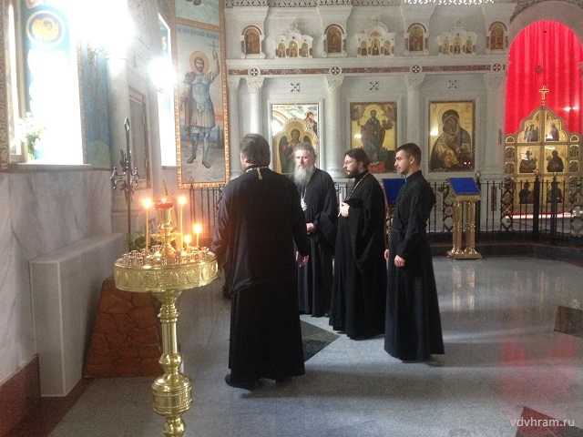 Его Высокопреосвящество Димитрий, архиепископ Витебский и Оршанский, посетил наш храм