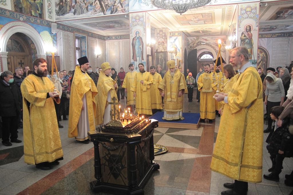 Божественную литургию возглавил епископ Верейский Пантелеимон (Шатов)